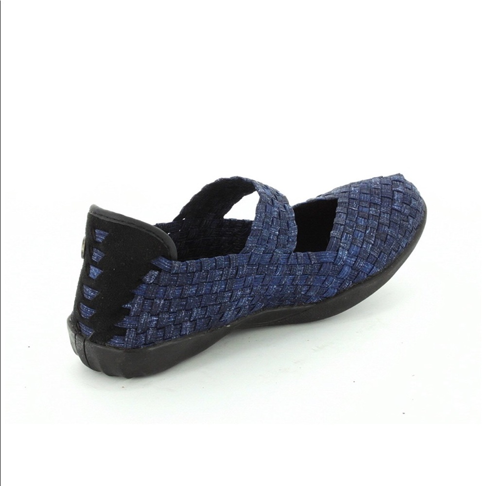 Navy Blue Signature Comfortable Mary Jane Flat - Picture 6 of 8